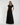 Mother of the Bride Dresses Long Formal Mother of the Bride Pleaded Dress  Black