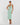 Formal Dresses Fitted Evening Gown Tea Length Formal Dress Sage