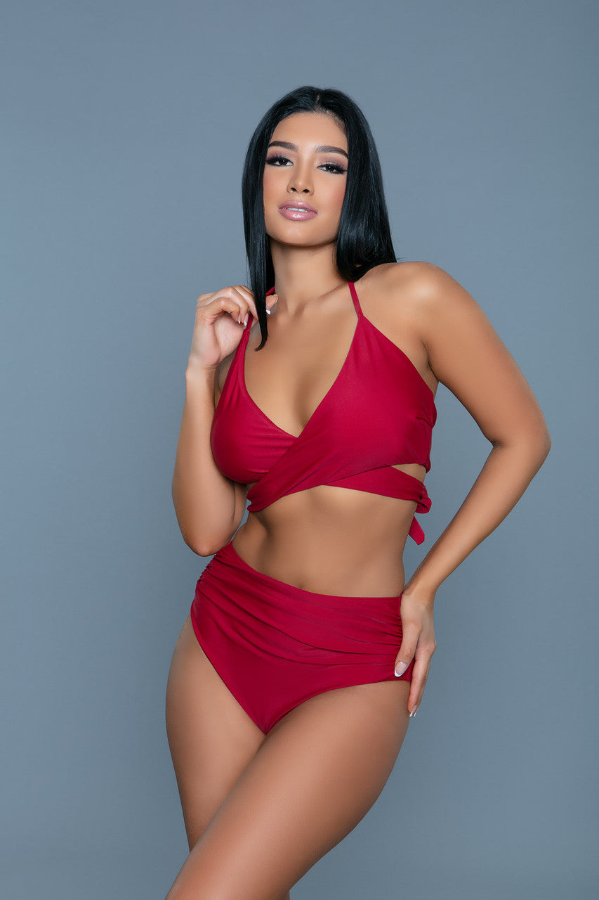 Swimwear 2280 Francesca Swimsuit Maroon