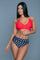 Swimwear 2280 Francesca Swimsuit Red/Blue