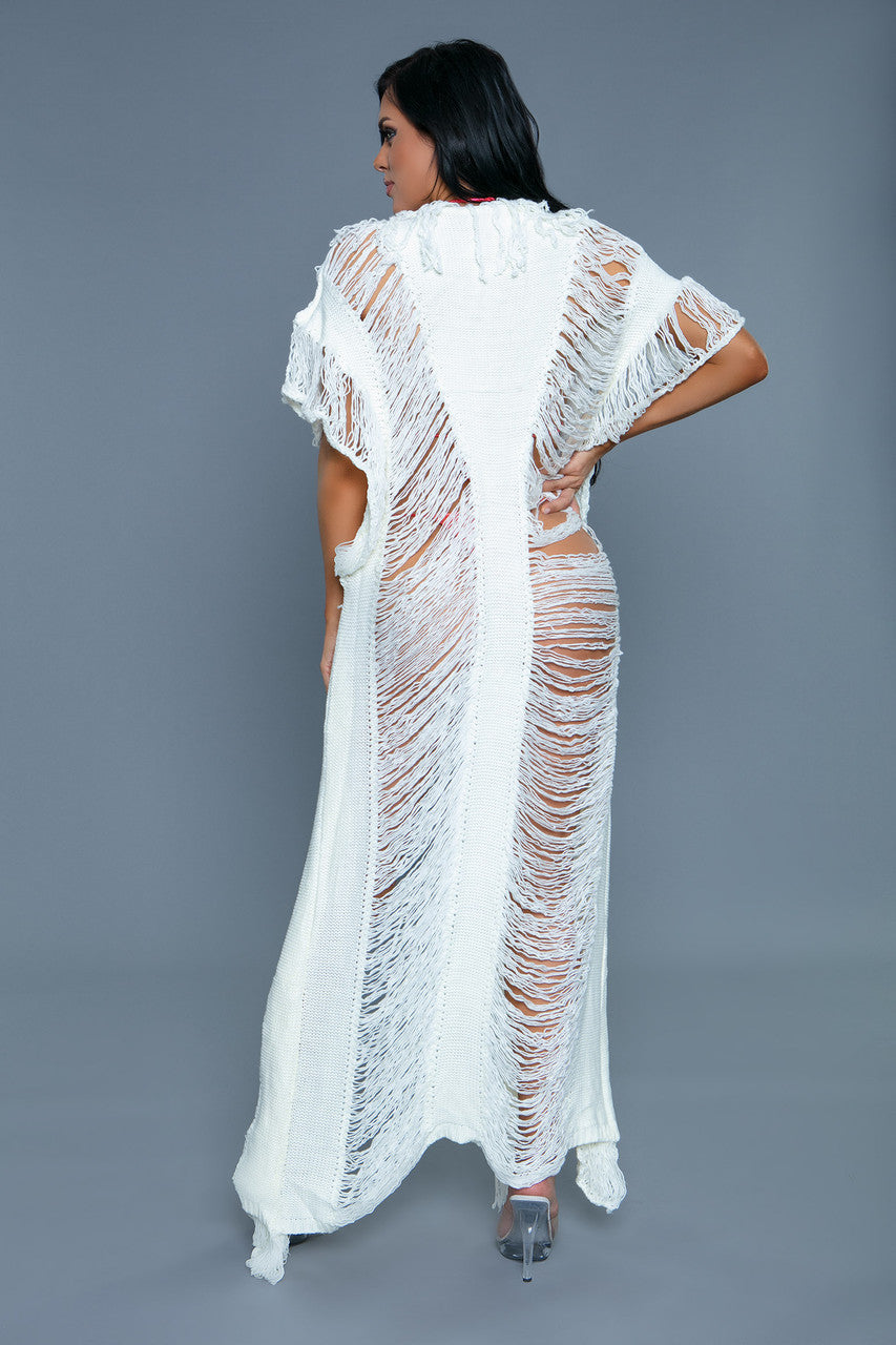 Swimwear 2299 Vivian Cover Up White