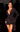 Cocktail Dresses Fitted Sequin Long Sleeve Cocktail Dress Burgundy