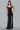 23109 Off Shoulder Long Evening Gown Green