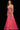 Prom Dresses Spaghetti Strap Embellished Mermaid Prom Dress Hot Pink/Silver