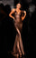 Prom Dresses Metallic Long Formal Prom Dress Bronze