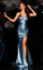Prom Dresses Long Fitted Slit Metallic Formal Prom Dress Teal