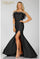 Formal Dresses Long Formal Prom Feather Mermaid Dress Black