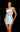 Cocktail Dresses Short Homecoming Fitted Cocktail Mini Dress Light Blue