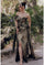 Prom Dresses Long Formal Prom Overskirt Beaded Dress Copper