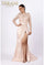 Mother of the Bride Dresses Long Sleeve Mother of the Bride Beaded Dress Blush