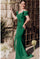 Formal Dresses Long Formal Prom 3D Floral Mermaid Dress Hunter
