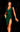 Cocktail Dresses Short Knee Length Fitted Slit Cocktail Dress Hunter