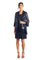 Mother of the Bride Dresses Short Sequin Mother of the Bride Petite Jacket Dress Navy