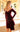 Cocktail Dresses Short Ruffle Velvet Cocktail Dress Burgundy