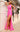 Prom Dresses Fitted Long Formal Slit Evening Prom Dress Hot Pink