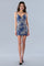 Cocktail Dresses Homecoming Short Fitted Sequin Formal Dress Blue