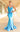 Prom Dresses Fitted Prom Long Formal Evening Dress Light Blue