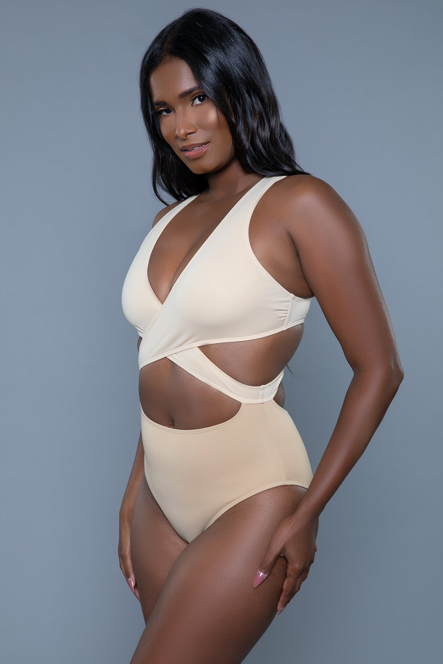 Swimwear 2384 Mia Swimsuit Cream/Nude