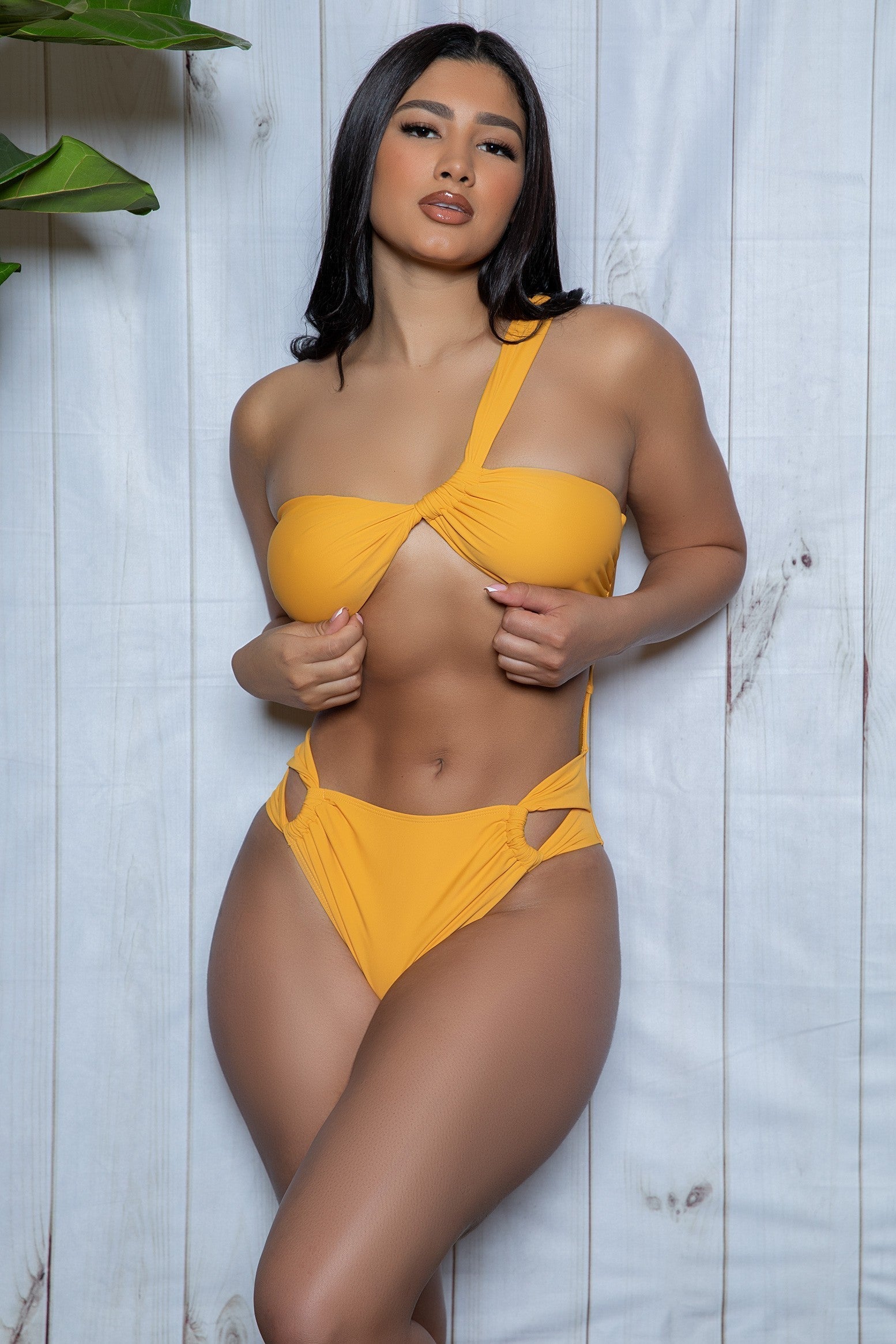 Swimwear 2392 Nora One Piece Swimsuit Yellow