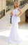 Wedding Dresses Long Glitter Sequin Wedding Dress White