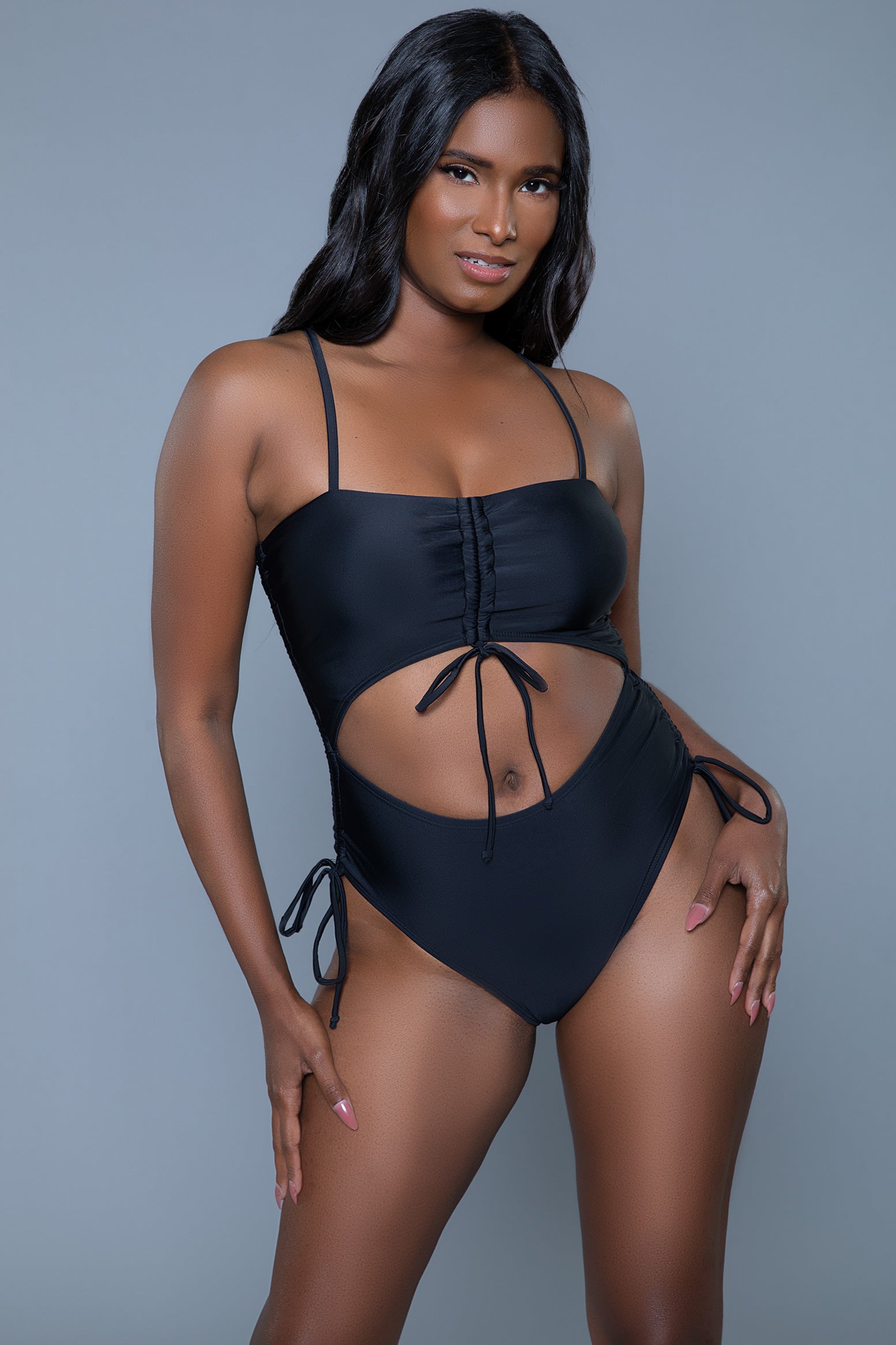Swimwear 2403 Paisley Swimsuit Black