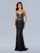 Formal Dresses Beaded Formal Long Prom Dress Black