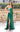 Prom Dresses Beaded Prom Long Formal Slit Fitted Dress Hunter