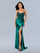 Prom Dresses Long Prom Fitted Formal Dress Emerald Green