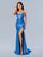 Prom Dresses Fitted Formal Long Prom Dress Royal