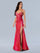 Prom Dresses Fitted Formal Long Prom Dress Red