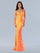 Prom Dresses Prom Long Formal Sequin Dress Orange