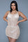 Swimwear 2416 Josephine Mini Dress Nude