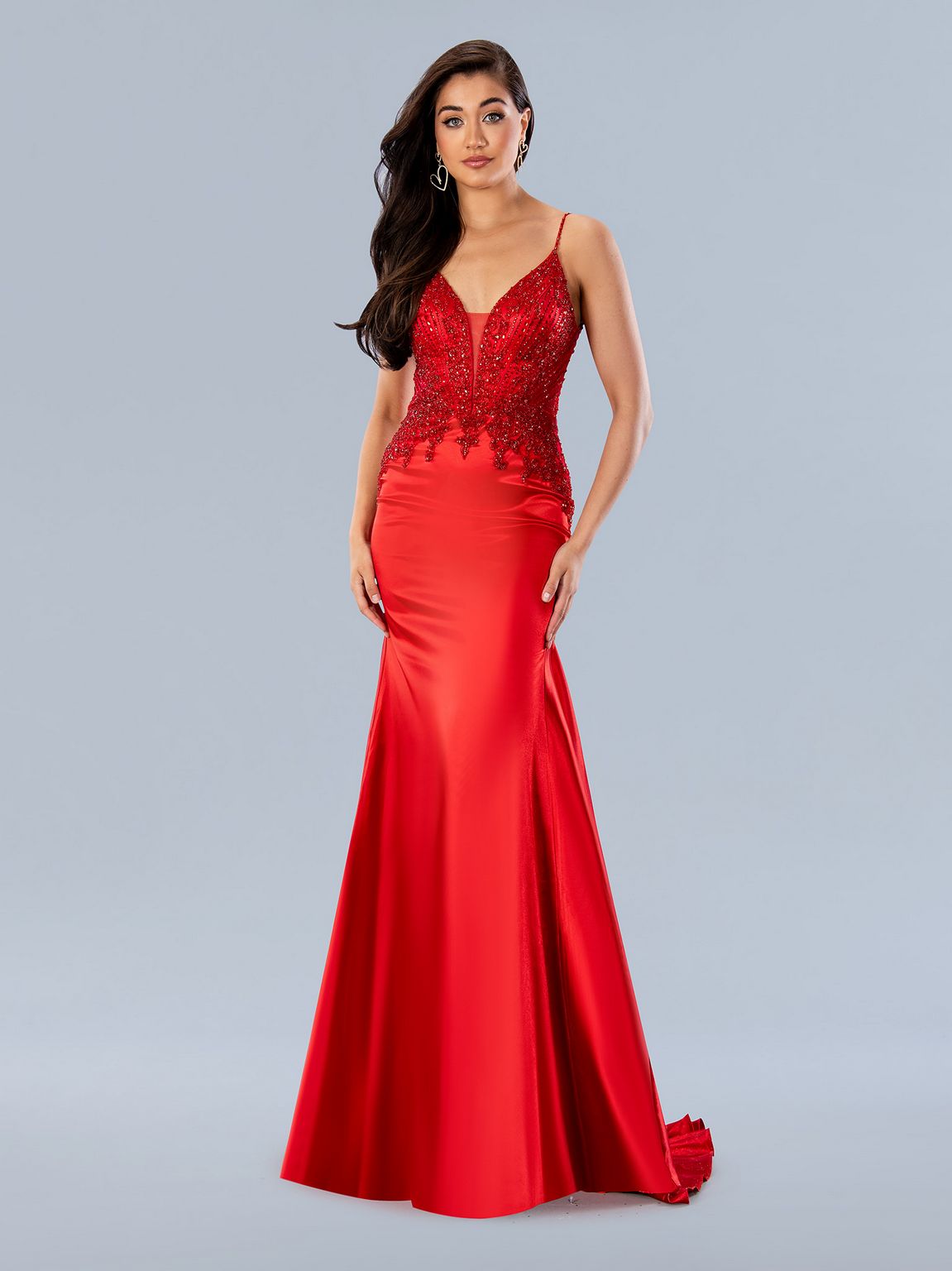 Prom Dresses Long Formal Prom Beaded Dress Royal