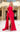 Prom Dresses Formal Long Slit Prom Dress Red