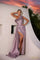 Formal Dresses Asymmetrical Formal Evening Long Dress Mauve