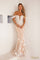 Formal Dresses Formal Embellished Long Evening Dress Ivory Nude
