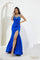 Prom Dresses Long Trumpet Slit Prom Dress Royal
