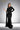 Formal Dresses Sleeves Overlay Long Evening Formal Dress Black