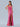 Prom Dresses Floral Applique Formal Long Sequin Prom Dress Fuchsia