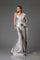 Formal Dresses Long Formal Peplum Evening Dress Taupe