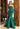 Prom Dresses Floral Mermaid Long Formal Prom Dress Emerald