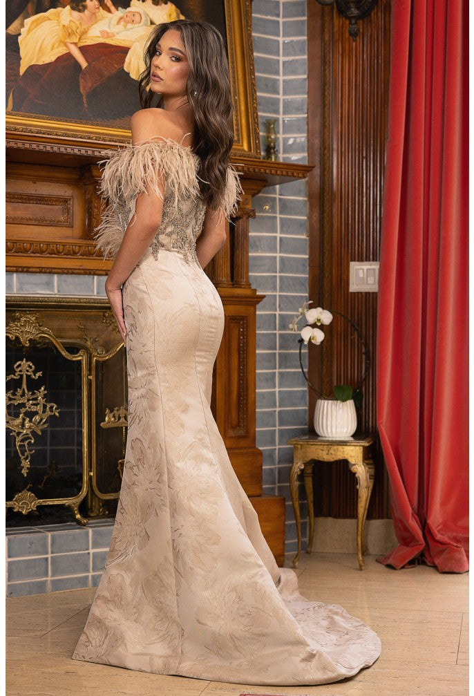 Prom Dresses Long Mermaid Evening Formal Prom Dress Stone