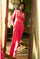 Pant Suit Beaded Long Pant Suit Fuchsia