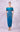 Prom Dresses Fitted Long Formal Floral Prom Dress Blue