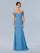 Mother of the Bride Dresses Long Formal Pleated Mother of the Bride Dress Slate