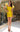 Cocktail Dresses Homecoming Short Cocktail Fetaher Mini Dress Mustard