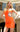 Cocktail Dresses Short Fitted Homecoming Beaded Cocktail Dress Orange