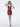 Cocktail Dresses Fitted Formal Short Mini Dress Red