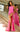 Prom Dresses Prom Slit Fitted Long Formal Evening Dress Pink