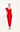 Prom Dresses Fitted Long Formal Tea Length Prom Dress Red
